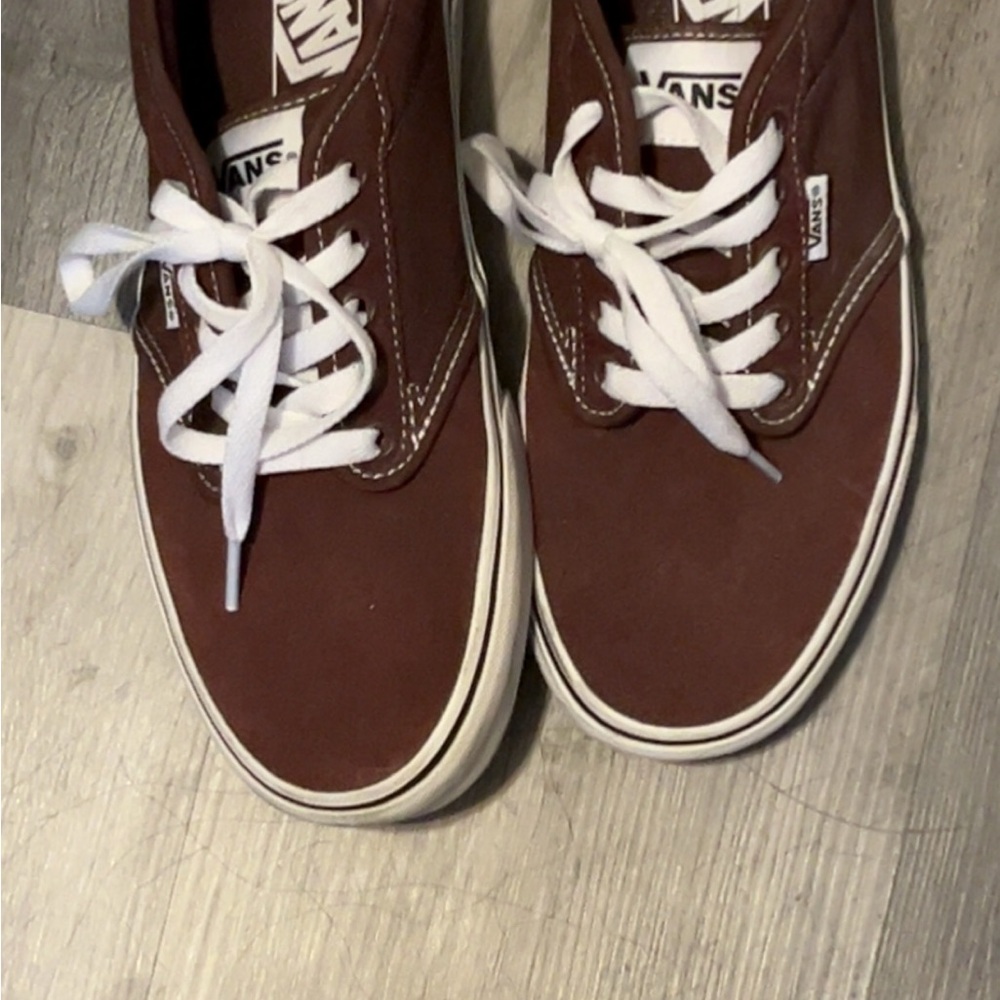 Vans Men's Chocolate Canvas Sneakers